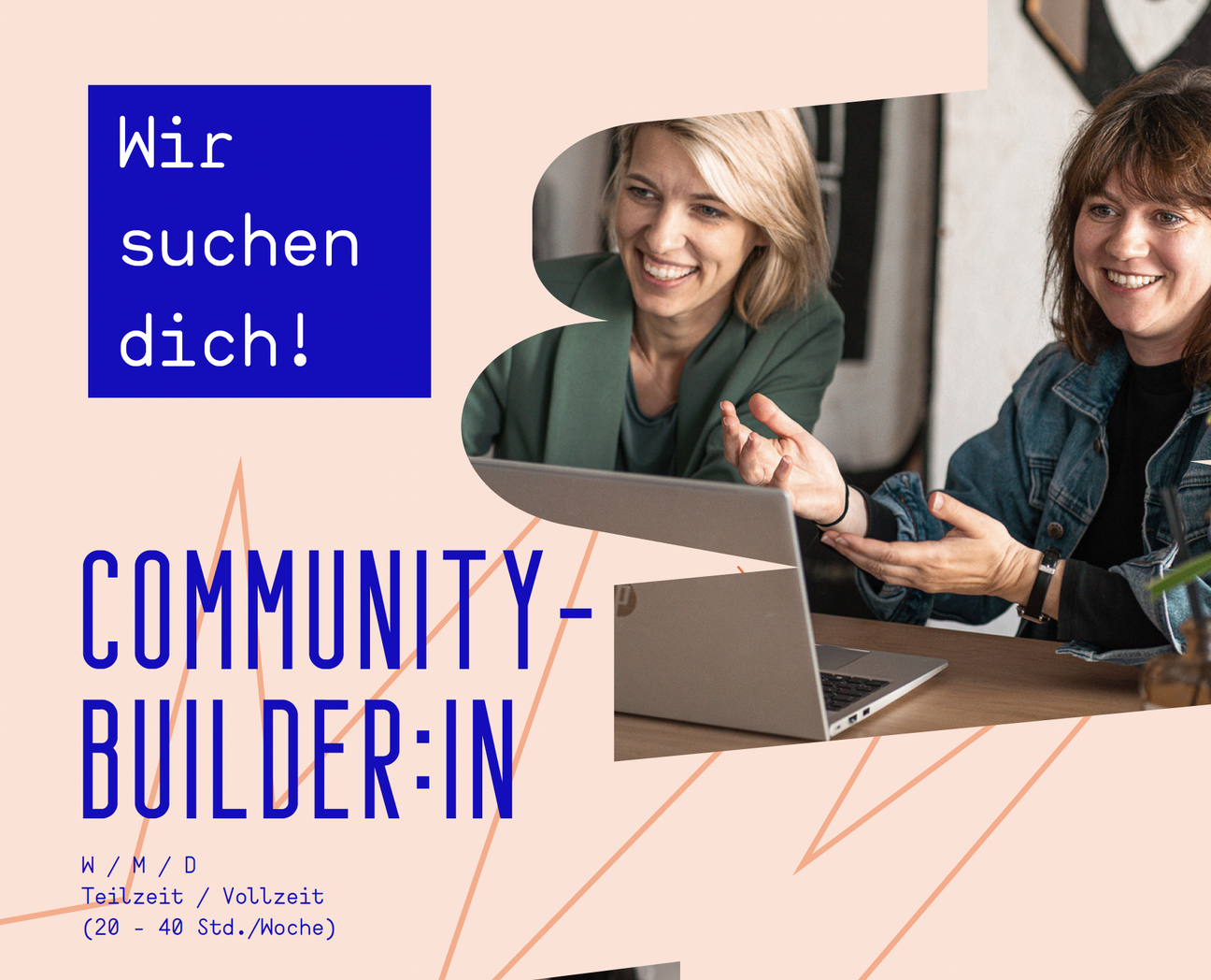 COMMUNITY-BUILDER:IN gesucht!